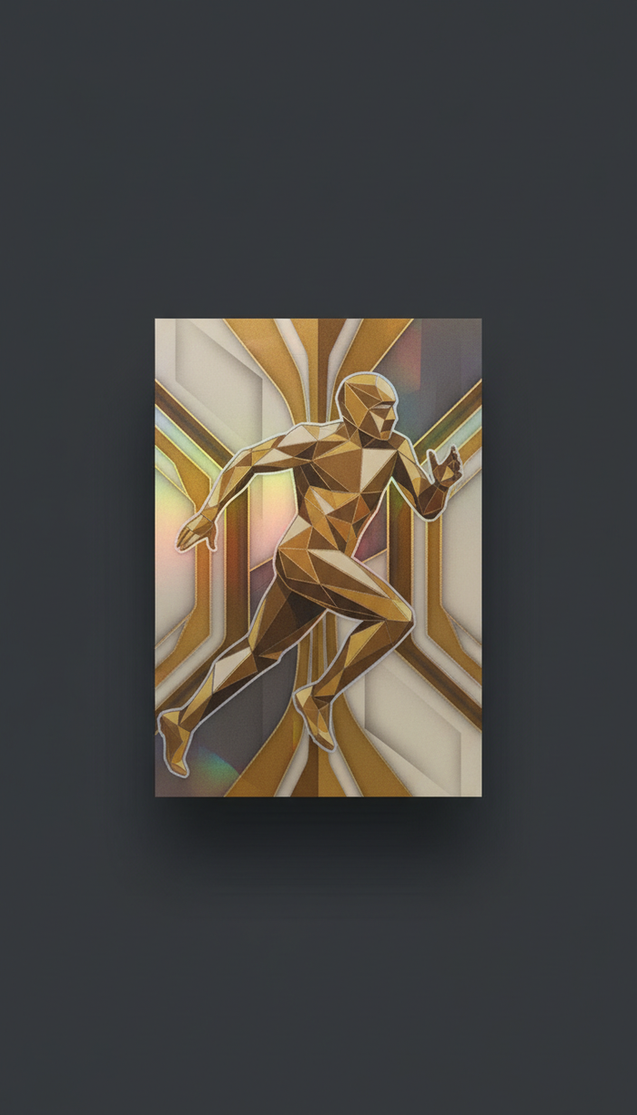 Limited-Edition Foil Sports Card