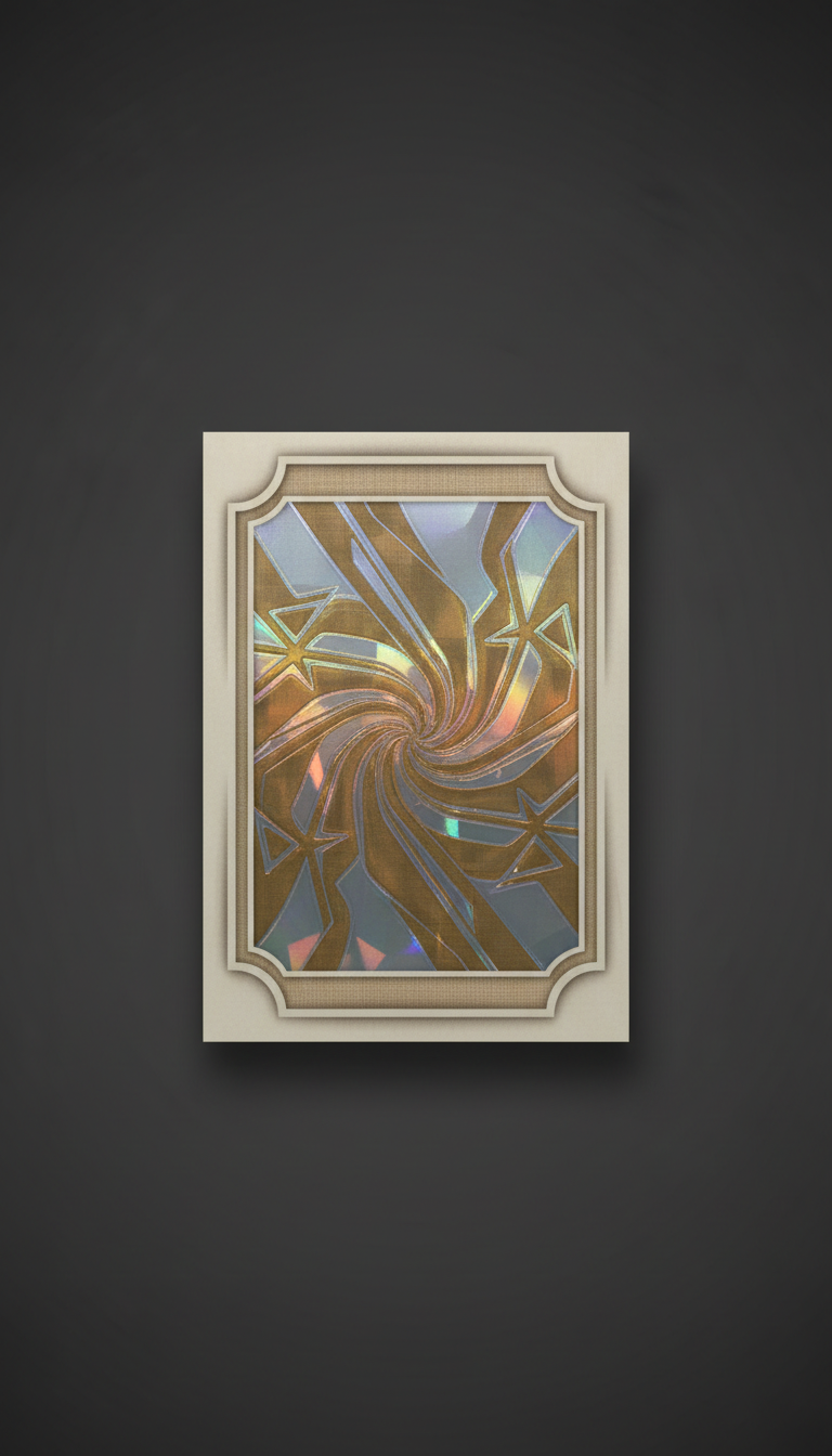 Pop Culture Holographic Insert Card